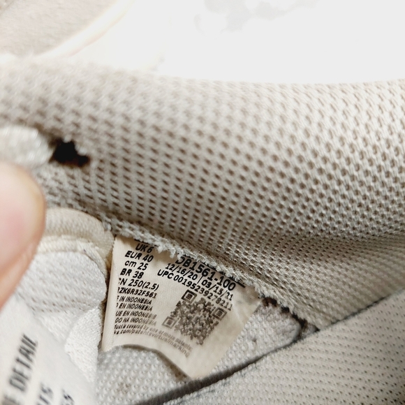 Nike Air Force 1 LV8 S50 Light Stone University Red Athleisure Sneakers W292 - Picture 9 of 10